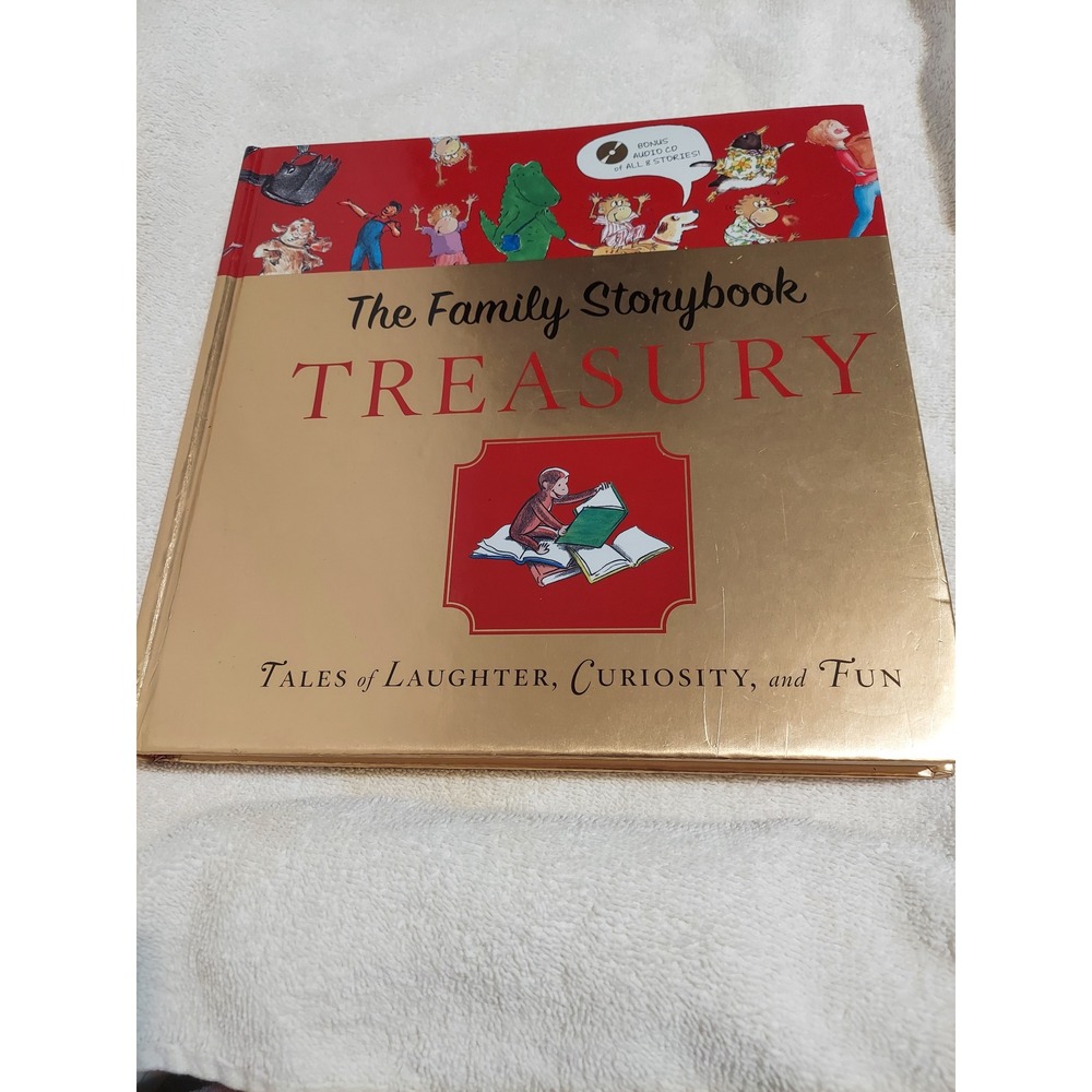 The Family Storybook Treasury Hardcover Childrens Book with Audio CD 8‎ Stories